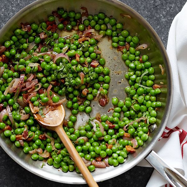 Peas and Pancetta