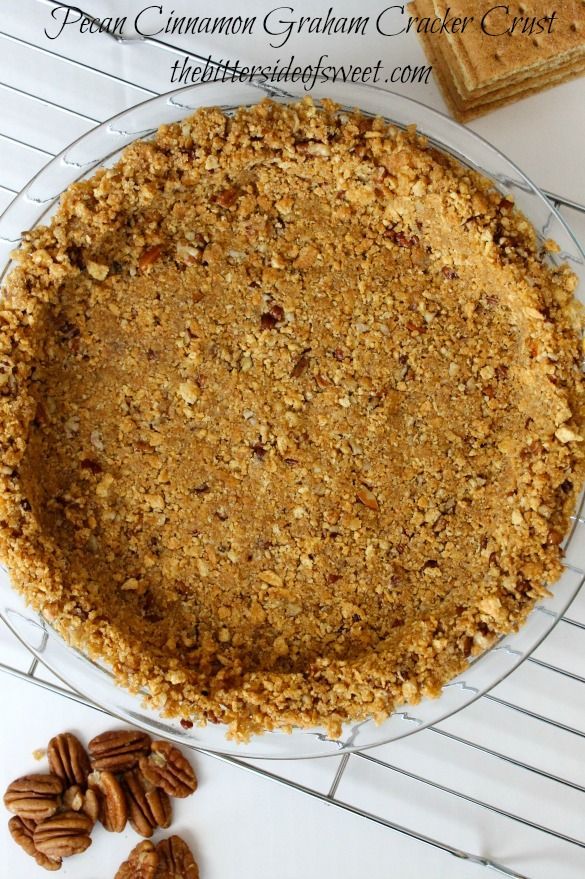 Pecan Cinnamon Graham Cracker Crust