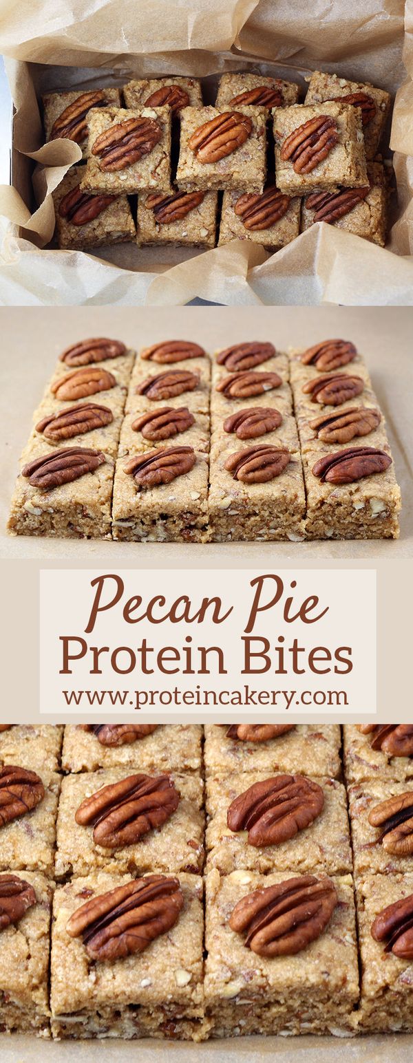 Pecan Pie Protein Bites