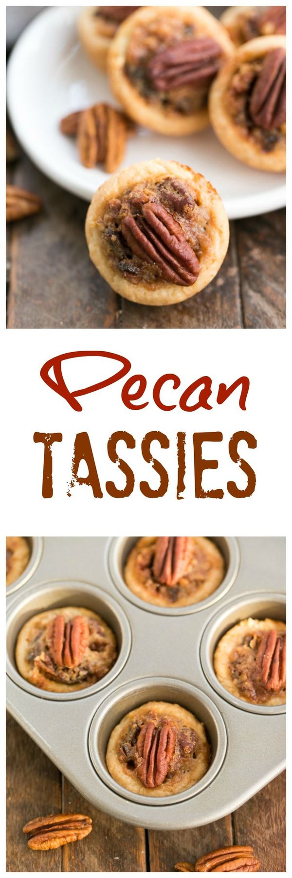 Pecan Tassies AKA Mini Pecan Pies