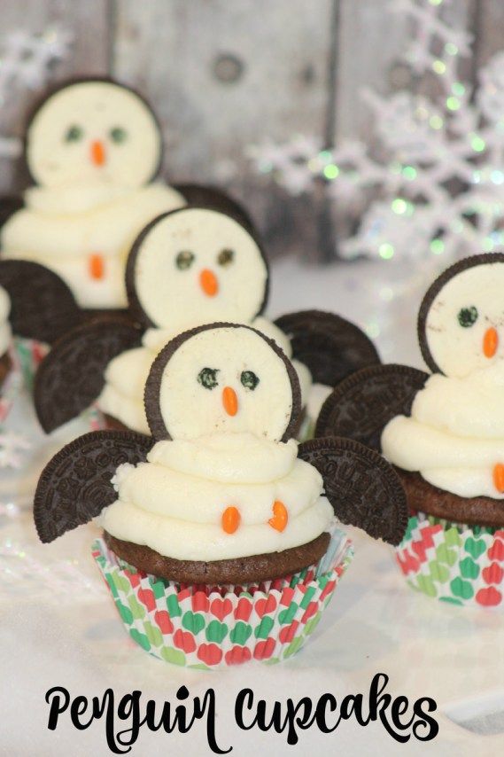 Penguin Cupcakes