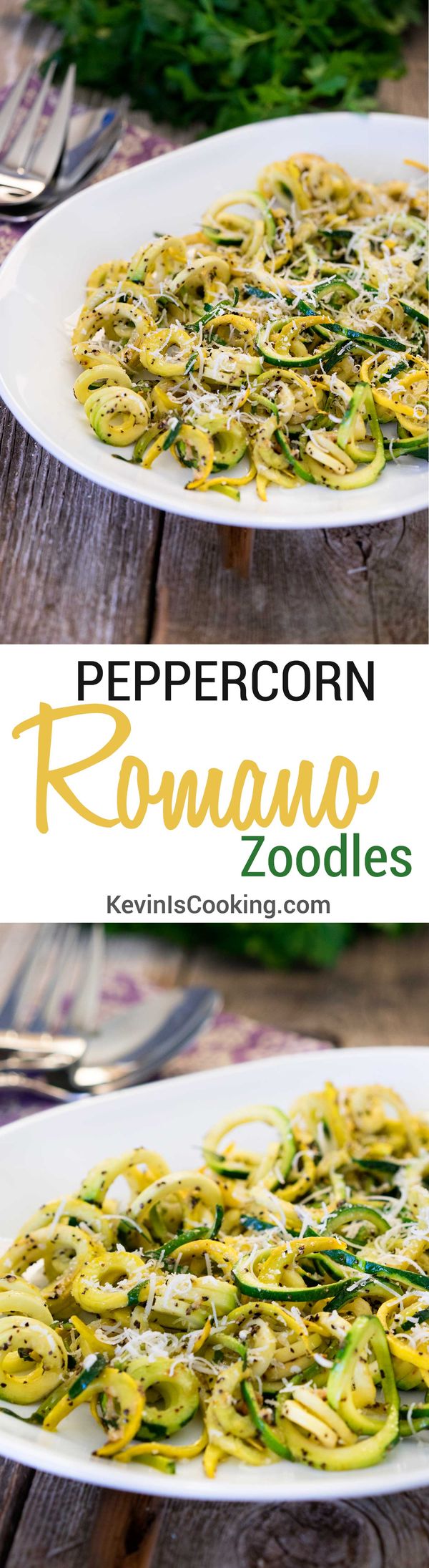 Peppercorn Romano Zoodles