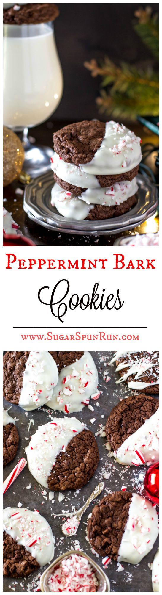 Peppermint Bark Cookies