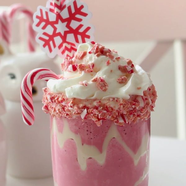 Peppermint Frozen Hot Chocolate