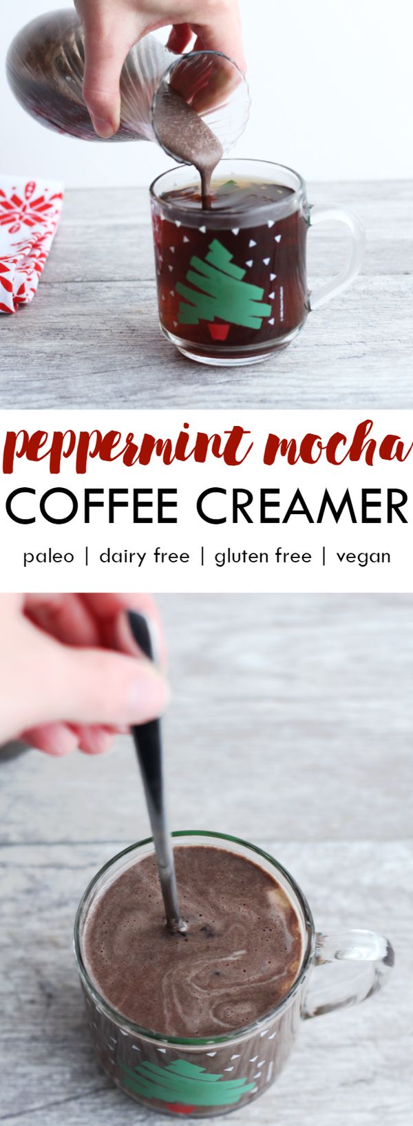 Peppermint Mocha Coffee Creamer