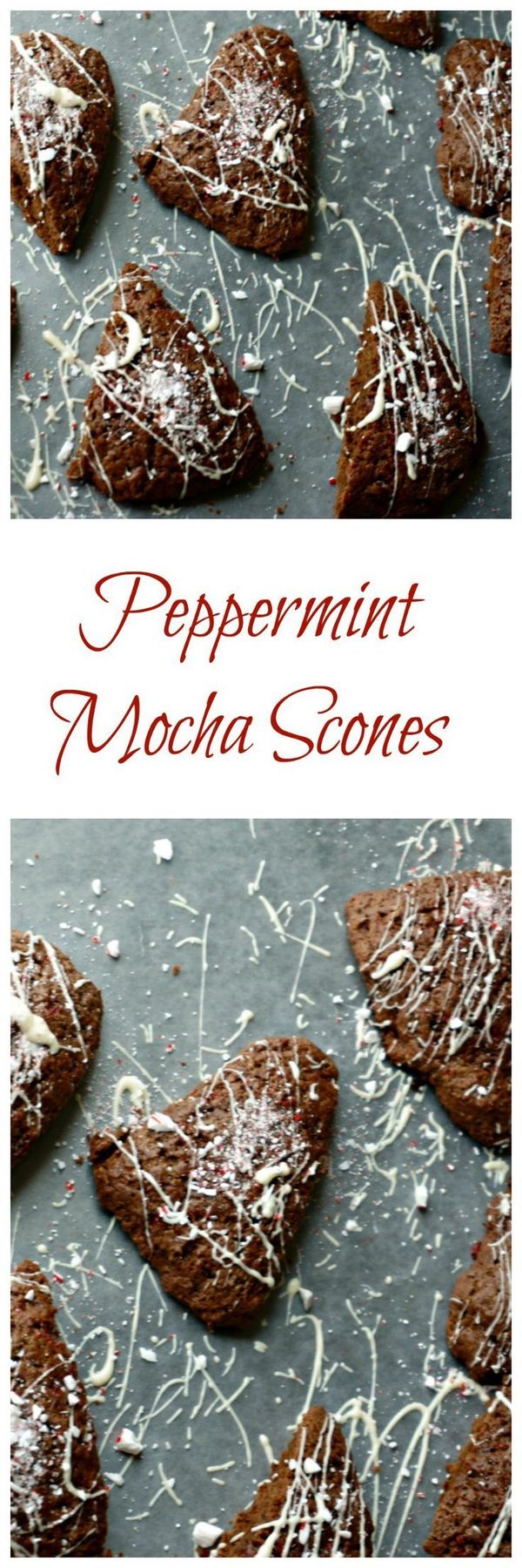 Peppermint Mocha Scones