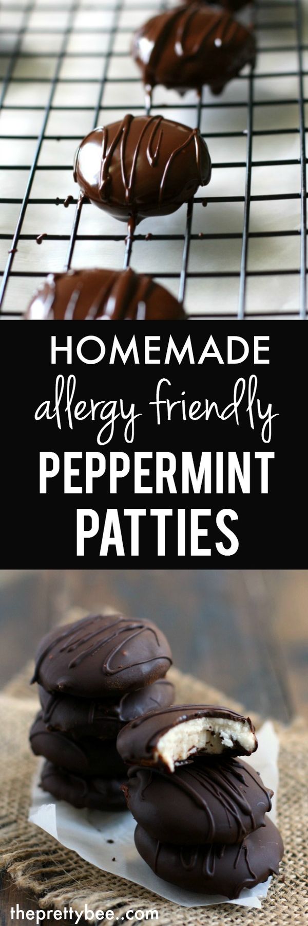 Peppermint Patties (Vegan, Allergy Friendly