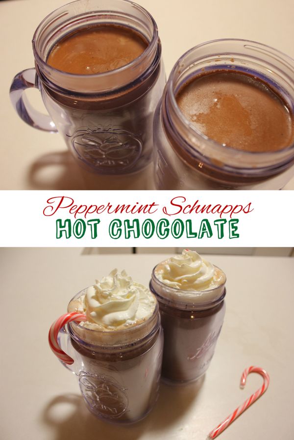 Peppermint Schnapps Hot Chocolate