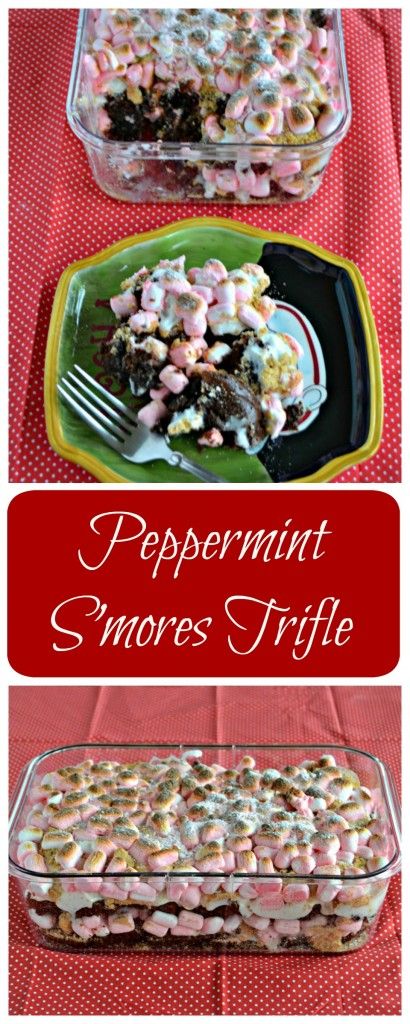 Peppermint S'mores Trifle