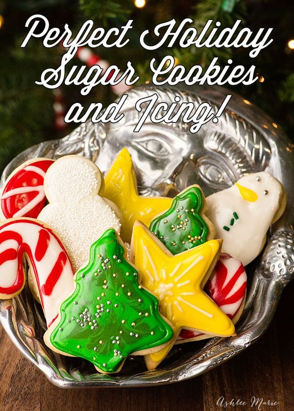 Perfect Christmas Sugar Cookies and Icing recipes and decorating tips - video tutorial