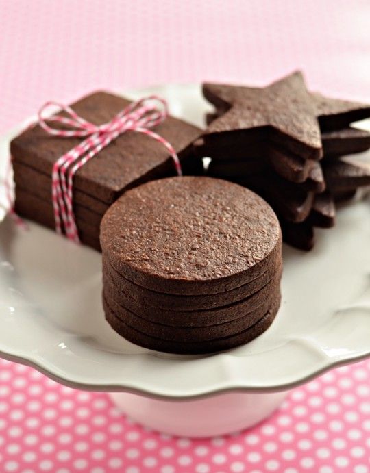 Perfect Dark Chocolate Sugar Cookies