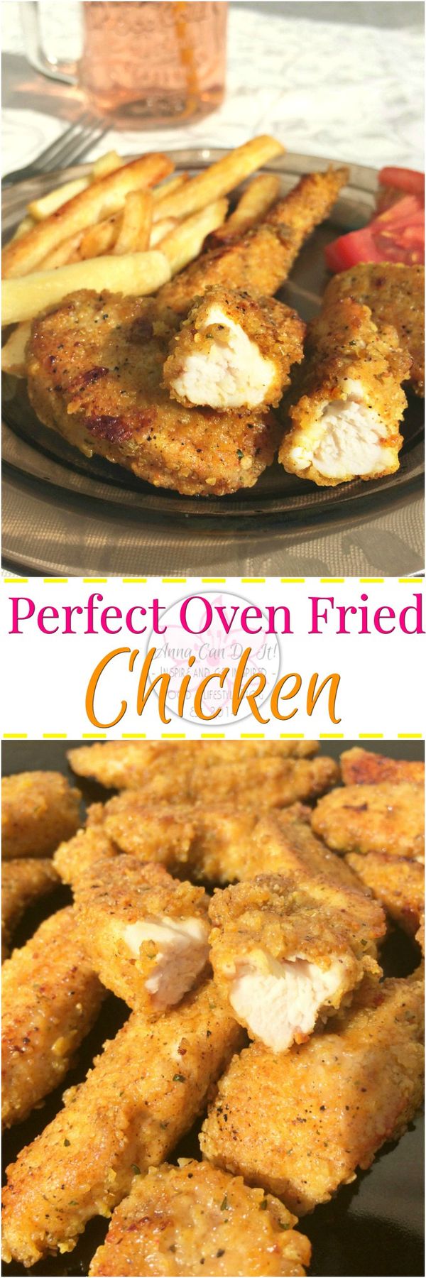 Perfect Oven Fried Chicken