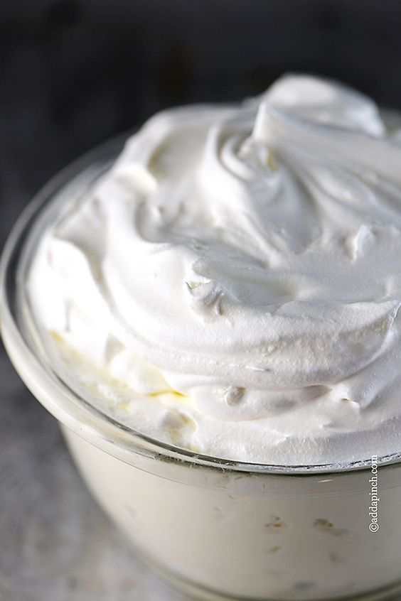 Perfect Whipped Cream