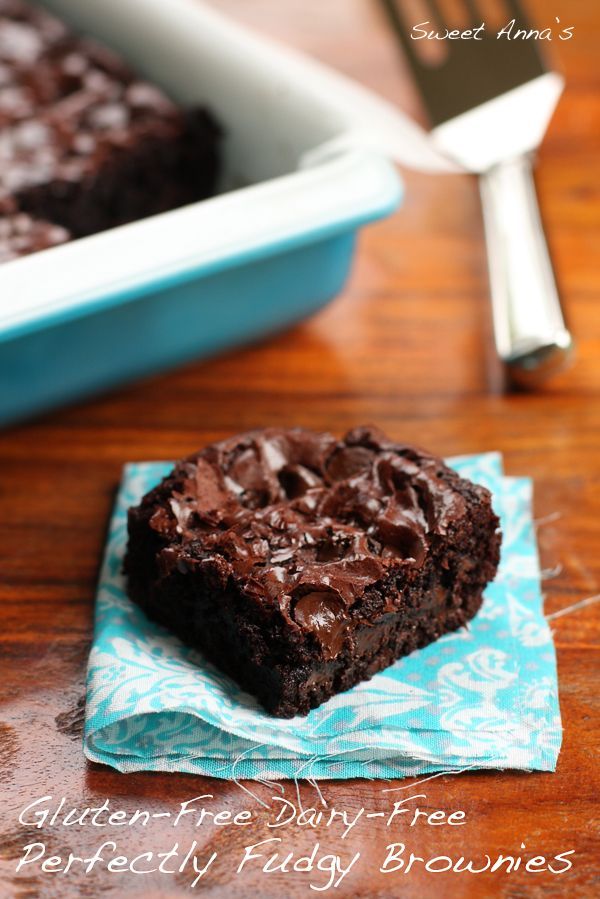 Perfectly Fudgy Gluten-Free Dairy-Free Brownies