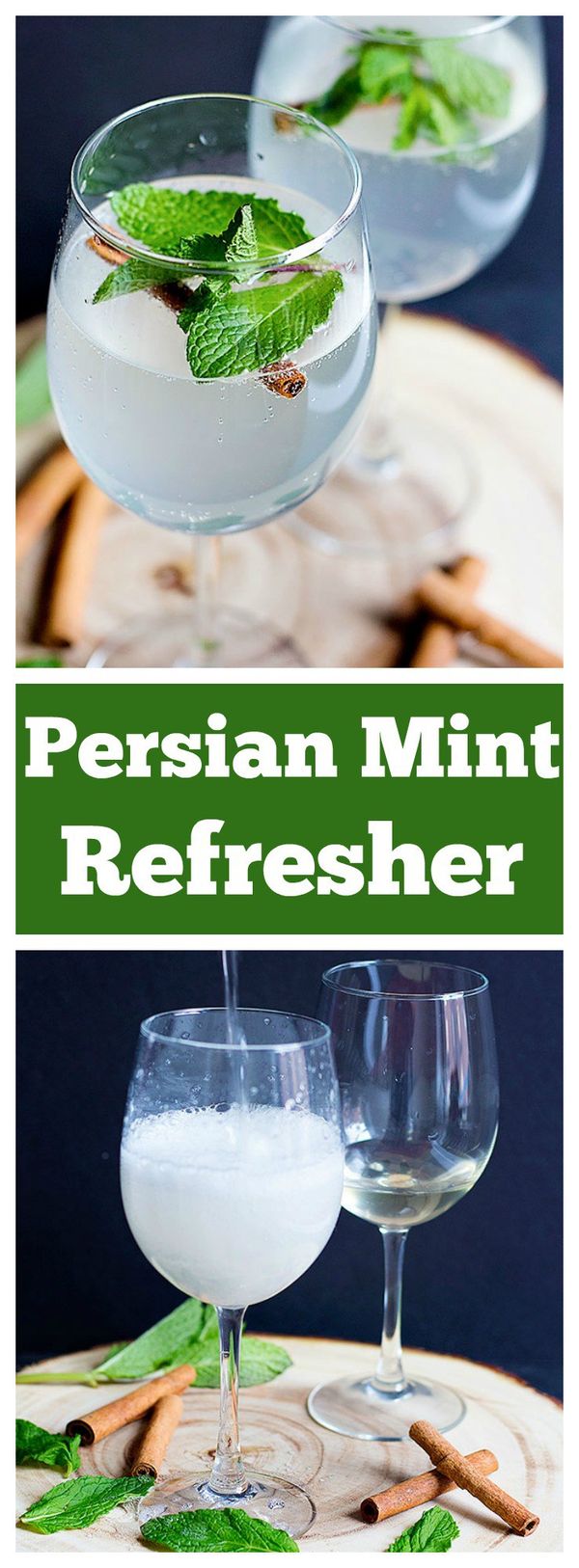 Persian Cinnamon Mint Refresher