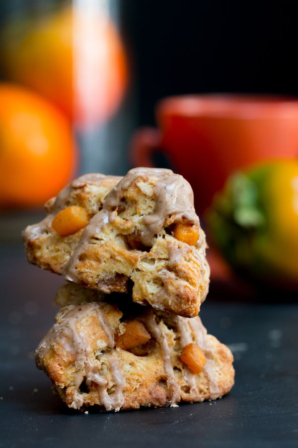 Persimmon Cinnamon Scones