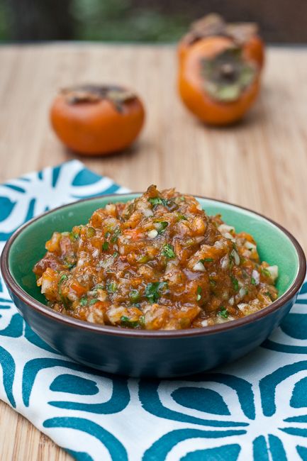 Persimmon Salsa