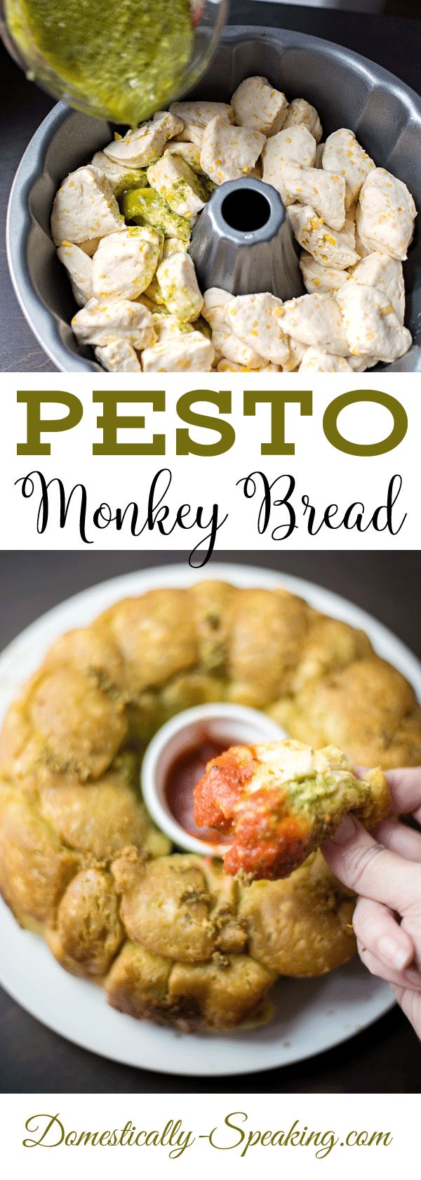 Pesto Monkey Bread