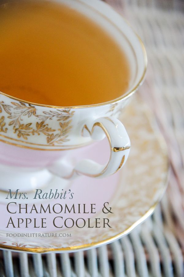 Peter Rabbit; Mrs. Rabbit's Camomile and Apple Cooler