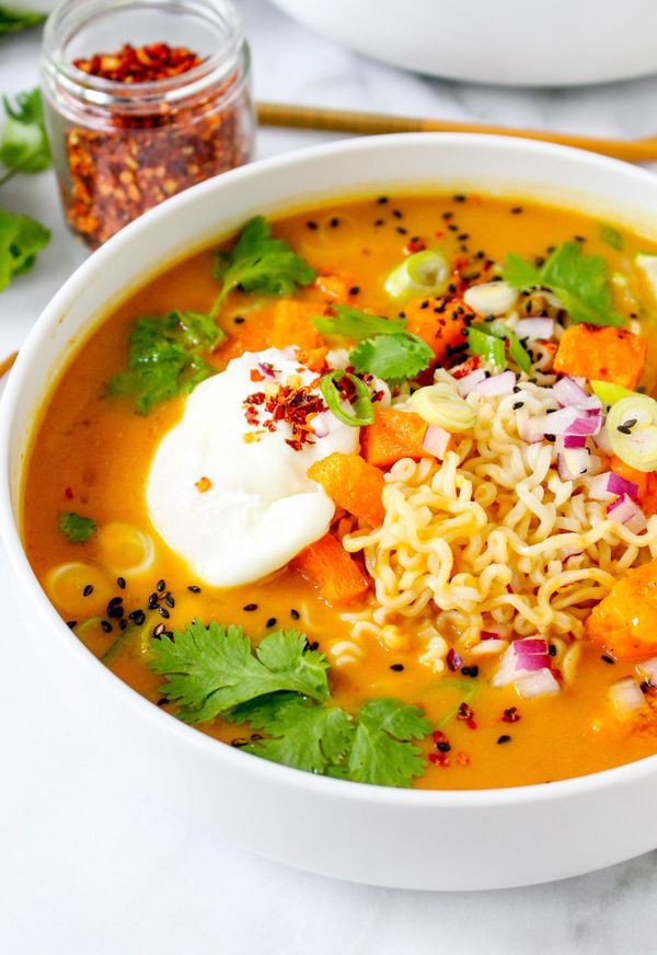 Pho-Spiced Pumpkin Ramen