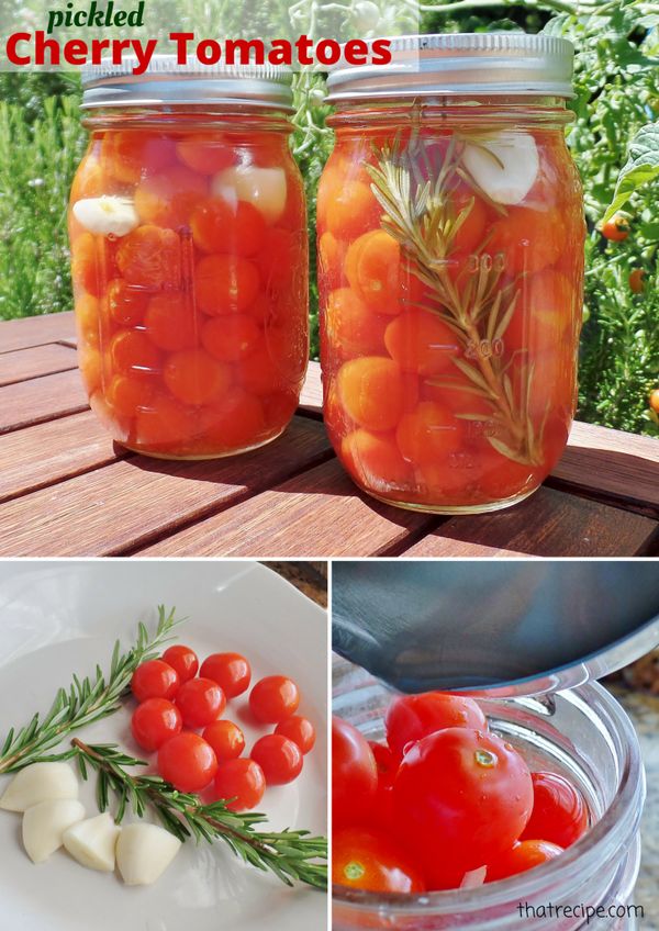 Pickled Cherry Tomatoes