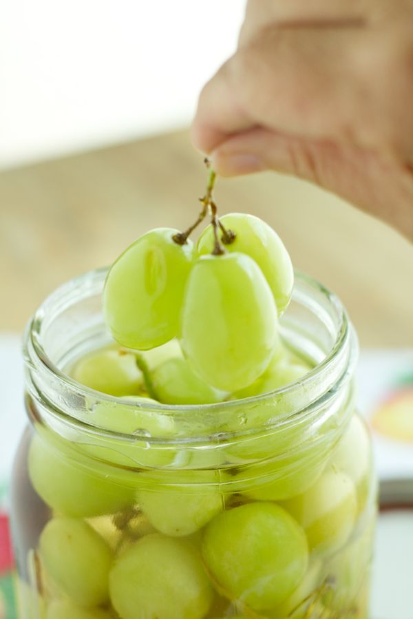 Pickled Grapes