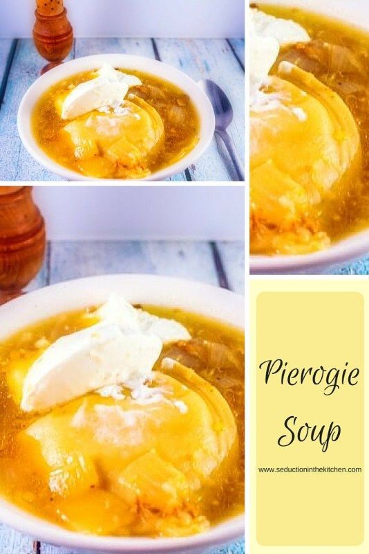 Pierogie Soup