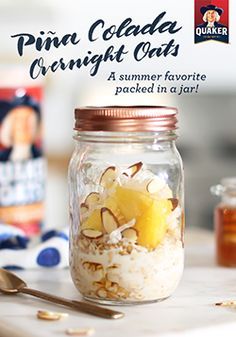 Pina Colada Overnight Oats