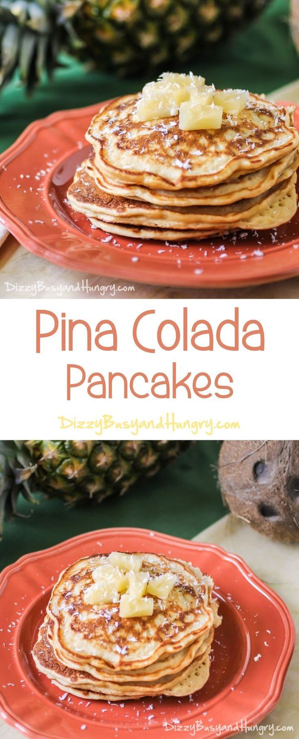 Pina Colada Pancakes