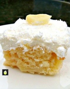 Pineapple and Coconut Cake