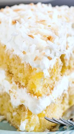 Pineapple Coconut Cake