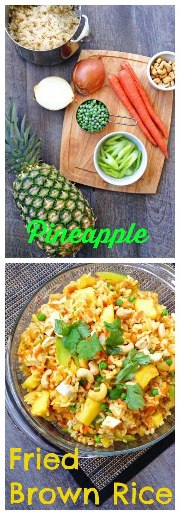 Pineapple Fried Brown Rice