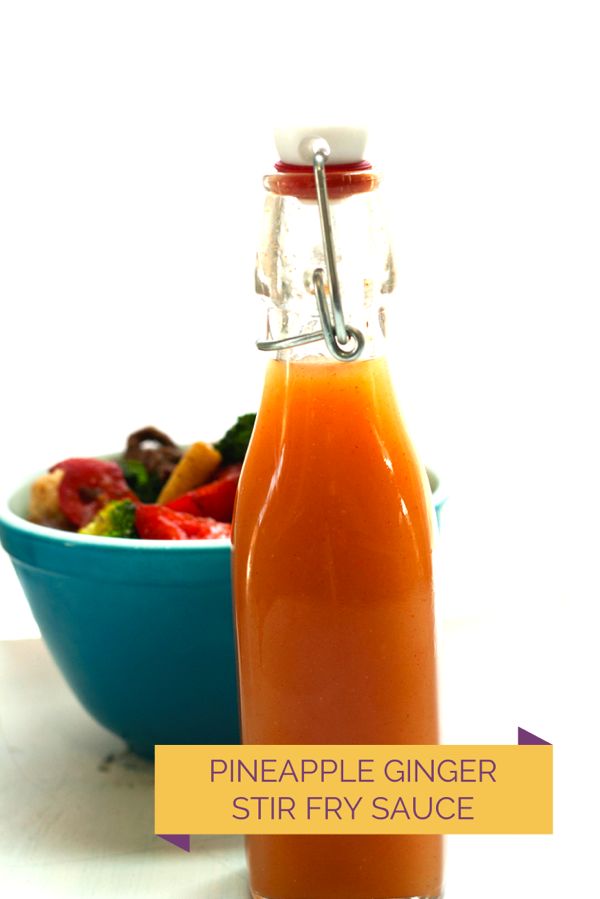 Pineapple Ginger Stir-Fry Sauce