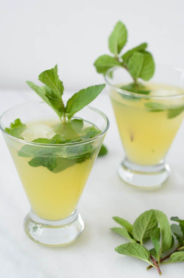 Pineapple Green Tea Martini