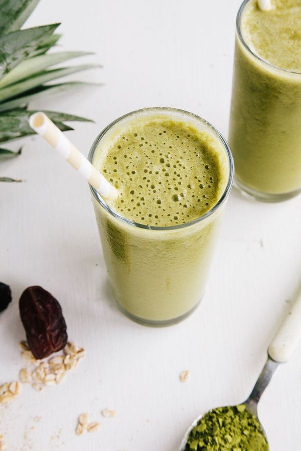 Pineapple Green Tea Smoothie