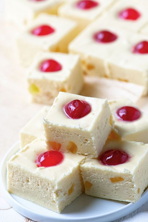 Pineapple Upside-Down Cake Fudge