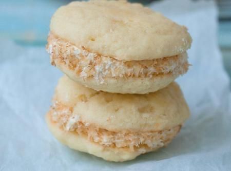 Pineapple Whoopie Pies With Coconut Cream Filling