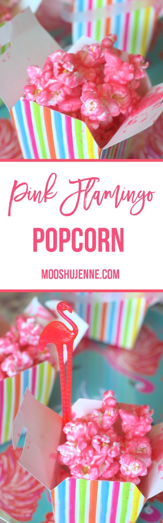 Pink Flamingo Popcorn