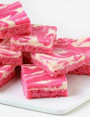 Pink Velvet Cheesecake Swirl Brownies