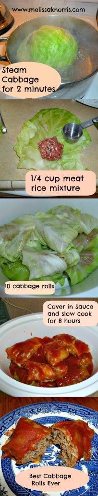 Pioneering Today Slow Cooker Cabbage Rolls