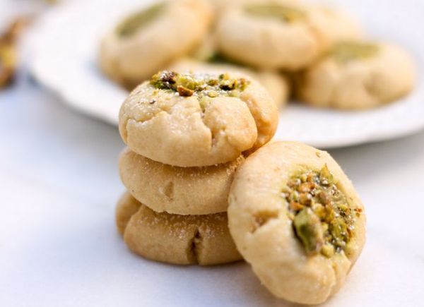 Pistachio Butter Cookies