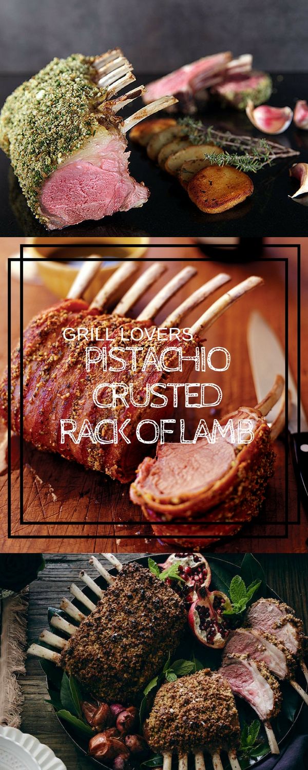 Pistachio Crusted Rack of Lamb