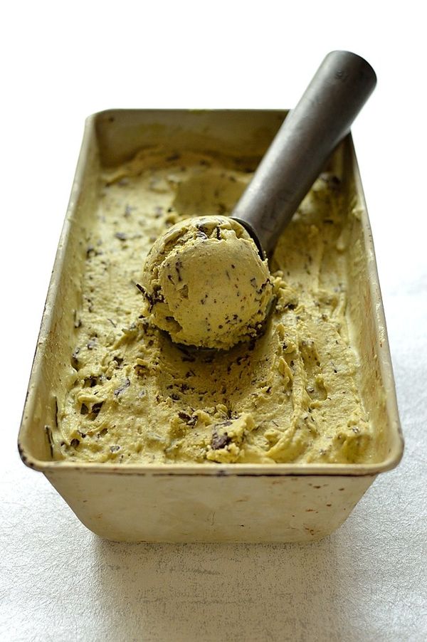 Pistachio Stracciatella Ice Cream