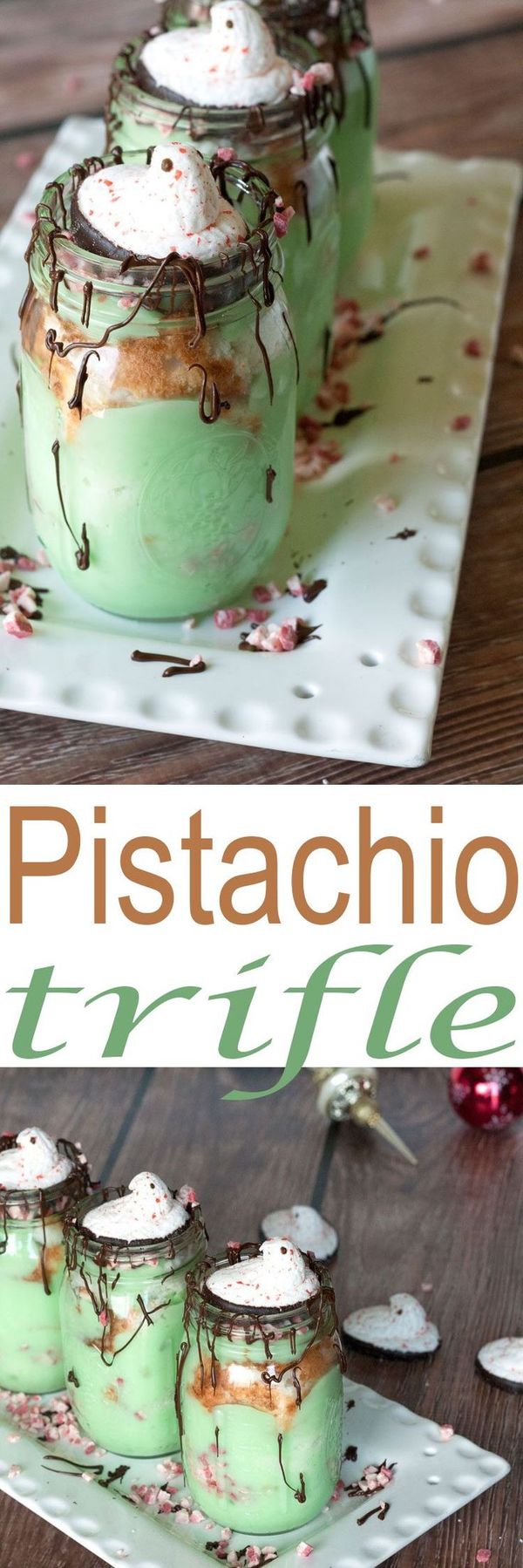 Pistachio Trifle