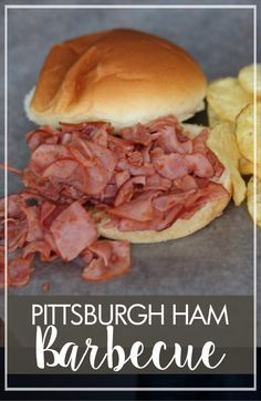 Pittsburgh Ham Barbecue Sandwiches