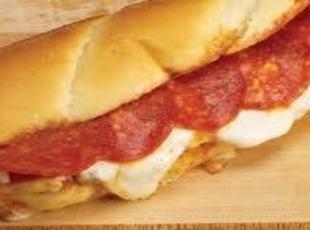 Pizza Hero (baked hoagie sandwich