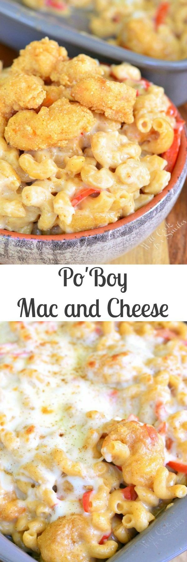 Po'Boy Mac and Cheese