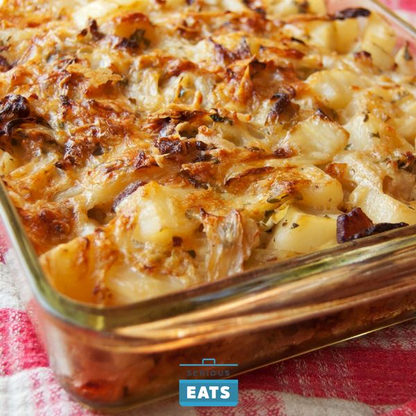 Polish Cabbage, Potato, and Bacon Casserole