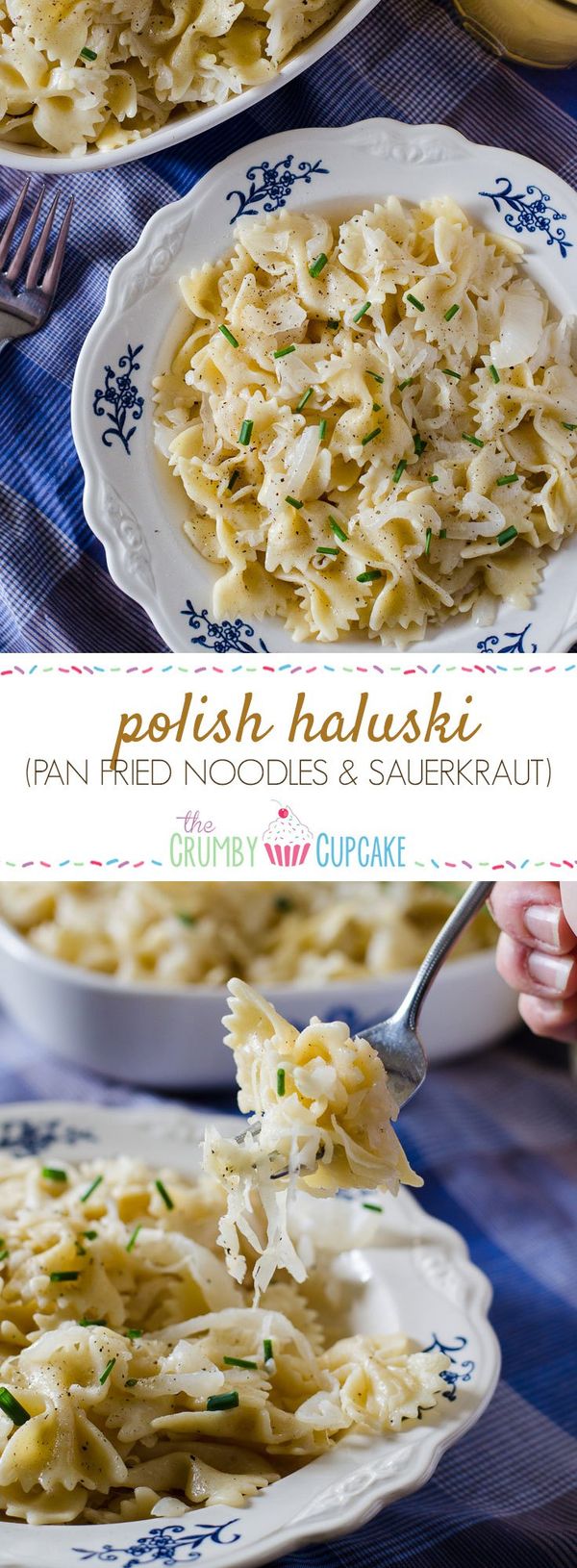 Polish Haluski (Pan Fried Noodles & Sauerkraut