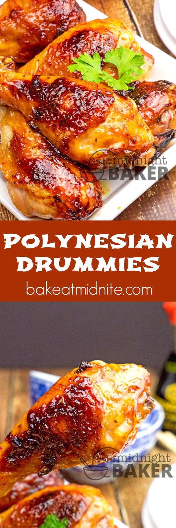 Polynesian Chicken Drummies